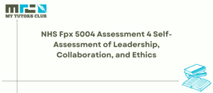 Read more about the article NHS Fpx 5004 Assessment 4