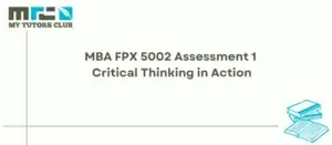 Read more about the article MBA FPX 5002 Assessment 1 Critical Thinking in Action