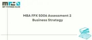 Read more about the article MBA FPX 5006 Assessment 2 Business Strategy