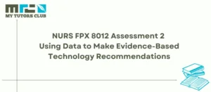 Read more about the article NURS FPX 8012 Assessment 2 Using Data to Make Evidence-Based Technology