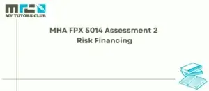 Read more about the article MHA FPX 5014 Assessment 2 Risk Financing