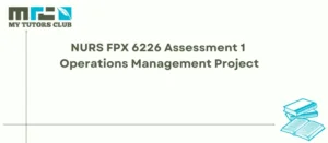 Read more about the article NURS FPX 6226 Assessment 1 Operations Management Project