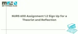 Read more about the article NURS 600 Assignment 1.2 Sign Up for a Theorist and Reflection